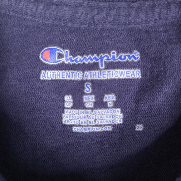 Oakwood University T-Shirt Adult Small Blue Champion Short Sleeve Cotton - Picture 5 of 11